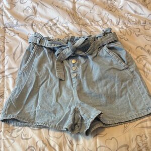 Light Denim Women's Shorts